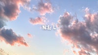 an image of clouds with the word nif l