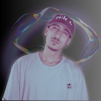 a man wearing a hat